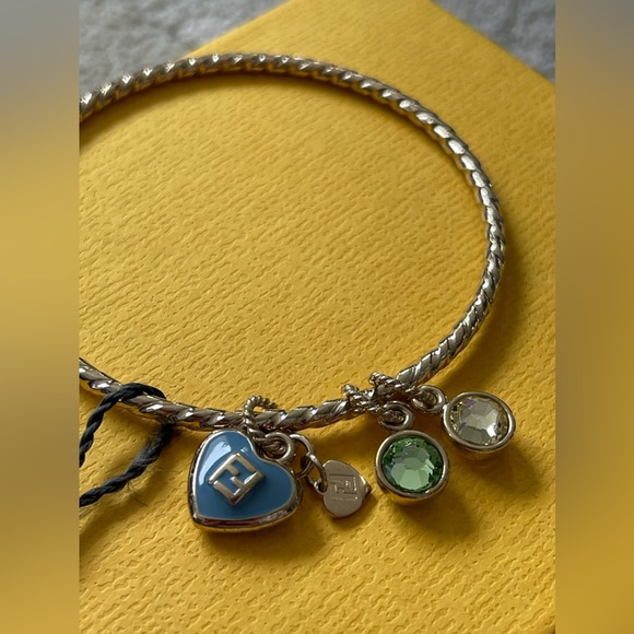 BRAND NEW Fendi charm bangle - Picture 4 of 7